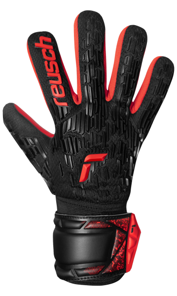 Reusch Attrakt Freegel Silver NC Junior 5462244 7805 white black red front